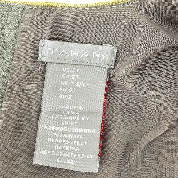 Tahari Girl Dress Size 2T - Picture 4 of 4